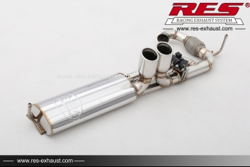 453 Valvetronic Muffler System With Middle Tips